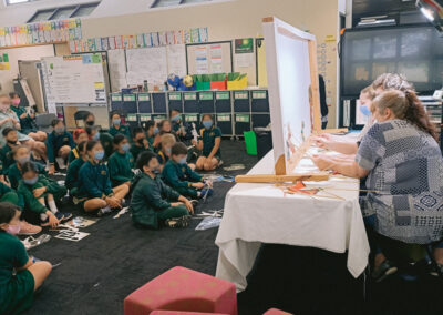 brandon-park-primary-school-teachers-trying-out-chinese-shadow-puppets