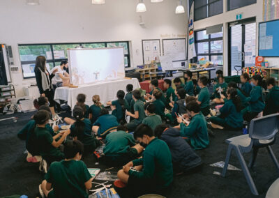 brandon-park-primary-school-watching-chinese-shadow-puppets