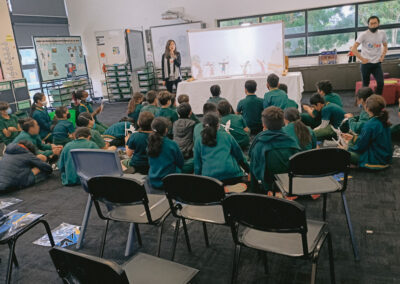 brandon-park-primary-school-watching-chinese-shadow-puppets