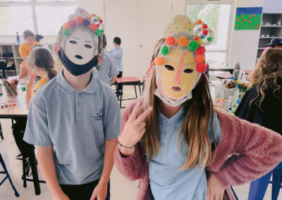 james-cook-primary-school-students-wearing-beijing-opera-mask
