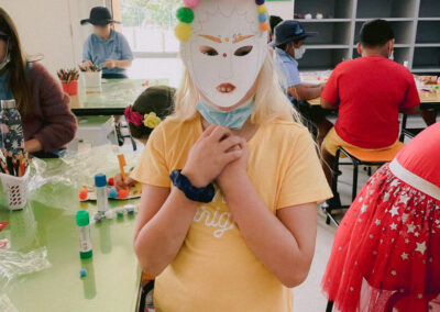 james-cook-primary-school-students-wearing-beijing-opera-mask