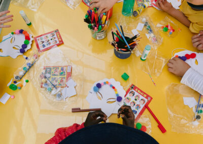 james-cook-primary-school-students-making-beijing-opera-mask