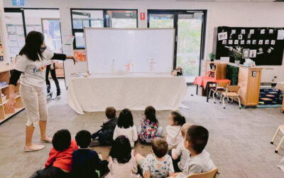Small Group Kindergarten Shadow Puppet Show